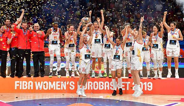 EXEPTIONAL ACHIEVEMENT AWARD: Spanischer Basketball-Verband - nicht nur die Herren wurden Weltmeister, auch die Frauen waren sehr erfolgreich, sie holten den EM-Titel nach Spanien.
