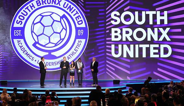SPORTS FOR GOOD AWARD: South Bronx United - eine gemeinnützige Jugend-Förderorganisation.