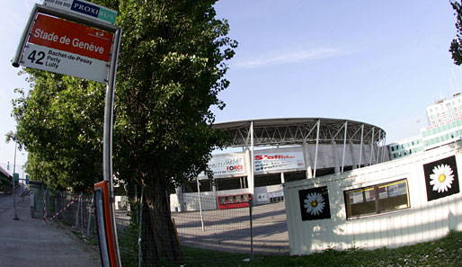 Das Stade de Geneve: Hier finden drei EM-Spiele statt