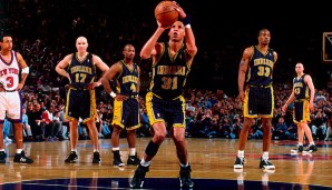 Platz 21: REGGIE MILLER (1987-2005) - 25.279 Punkte in 1.389 Spielen - Indiana Pacers