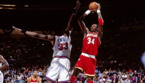 Platz 12: HAKEEM OLAJUWON (1984-2002) - 26.946 Punkte in 1.238 Spielen - Houston Rockets, Toronto Raptors