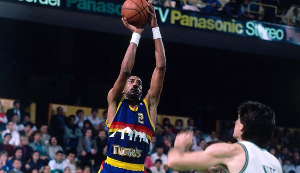 Platz 21: ALEX ENGLISH (1976-1991) - 25.613 Punkte in 1.193 Spielen - Milwaukee Bucks, Indiana Pacers, Denver Nuggets, Dallas Mavericks