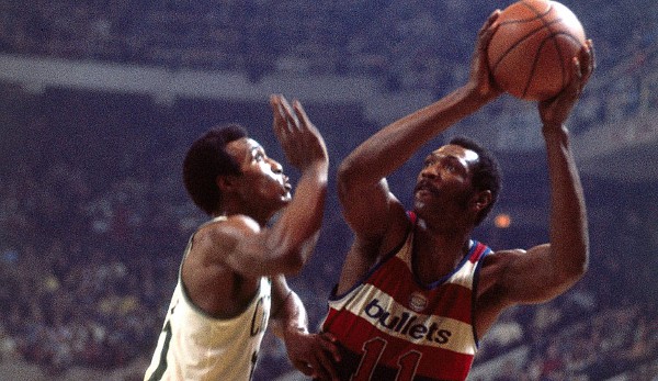 Platz 11: ELVIN HAYES (1968-1984) - 27.313 Punkte in 1.303 Spielen - San Diego Rockets, Baltimore/Washington Bullets, Houston Rockets