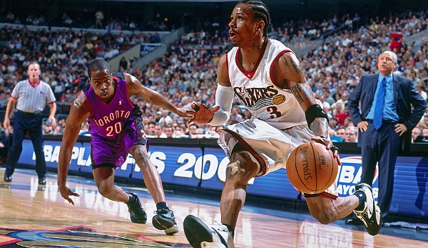 Platz 26: ALLEN IVERSON (1996-2010) - 24.368 Punkte in 914 Spielen - Philadelphia 76ers, Denver Nuggets, Detroit Pistons, Memphis Grizzlies