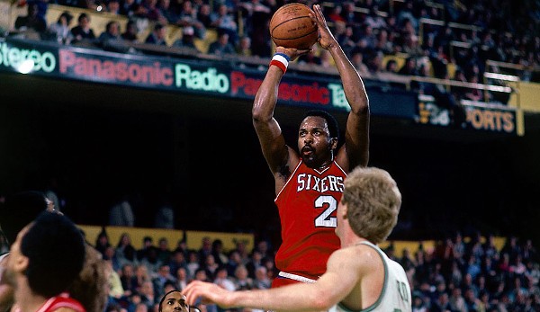 Platz 10: MOSES MALONE (1974-1995) - 27.409 Punkte in 1.329 Spielen - u.a. Houston Rockets, Philadelphia 76ers, Washington Bullets, Atlanta Hawks