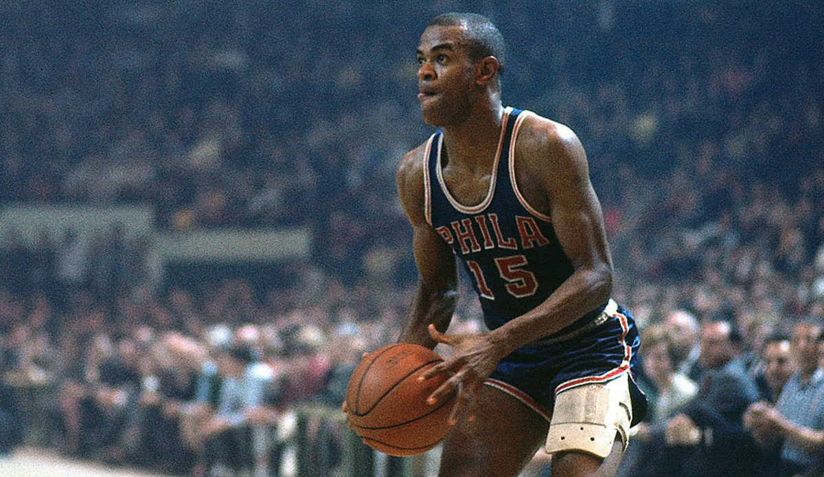 Platz 37: HAL GREER (1958-1973) - 21.586 Punkte in 1.122 Spielen - Syracuse Nationals/Philadelphia 76ers