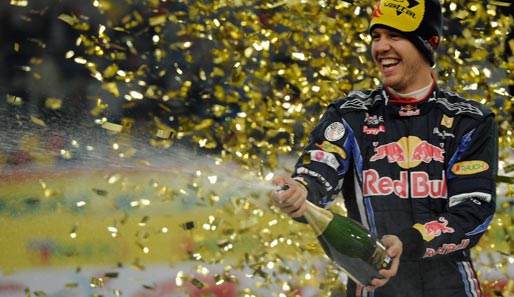 Platz 3: Sebastian Vettel (Deutschland), Formel 1: 13,5 Mio. Euro