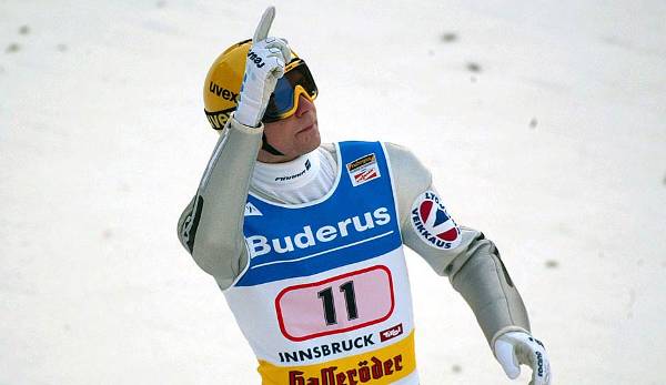 2002/2003: Janne Ahonen (Finnland). Ihm reichte ein Sieg in Innsbruck, um die Tournee zum zweiten Mal zu gewinnen