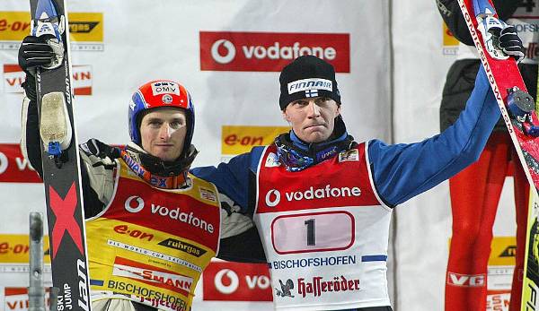 2005/2006: Janne Ahonen (Finnland) und Jakub Janda (Tschechien). Das Duo hatte nach vier Springen jeweils 1081,5 Punkte. Erstmals in der Geschichte der Tournee gab es zwei Sieger