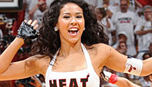Eines Meisters absolut würdig: Die Tänzerinnen der Miami Heat