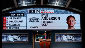 30. Pick: Kyle Anderson (San Antonio Spurs)