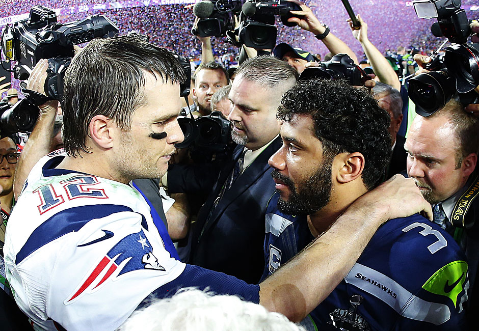 Trost für Wilson, Gratulation an Brady: Die Quarterbacks zollten einander gebührenden Respekt