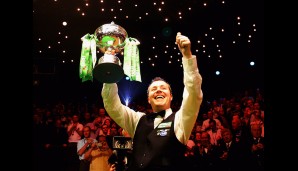 2007 war John Higgins endlich zum zweiten Mal an der Reihe: Er besiegte Mark Selby im Finale mit 18-13 und sonnte sich im Scheinwerferlicht