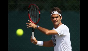 TAG 12: Die erste große Entscheidung steht an! Nicht für Roger Federer, der auf dem Carl Court nur trainierte...