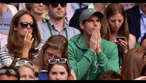 Andy Murray schaut sich das Doppel-Finale von seinem Bruder Jamie an