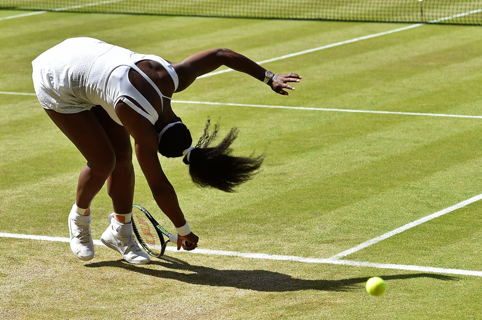 Nach einer Weile kam Serena aber deutlich besser rein und begann zu dominieren. Und so nahm das Match den "gewohnten" Lauf. Will sagen, Serena gewann