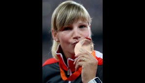 Nadine Müller schnappt sich Bronze im Diskuswerfen
