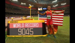 TAG 8: Ashton Eaton präsentiert seinen neuen Weltrekord