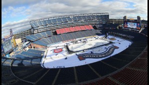 Dieses Jahr fand der Winter Classic im Gillette Stadium, der Heimat der New England Patriots, statt