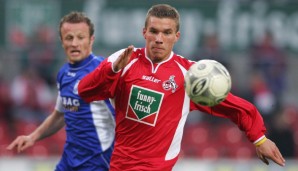 Lukas Podolski (1. FC Köln): 1995-2006 und 2009-2012