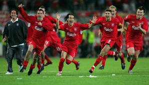 Liverpool FC - AC Milan (CL-Finale 2005): 6:5 n.E. - Die ersten Pool-Fans waren bereits gegangen, da Milan zur Pause mit 3:0 führte. Nichts werden sie je mehr bereut haben, denn die Reds glichen innerhalb von 6 Minuten aus und siegten im Elfmeterschießen.