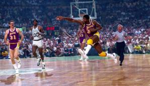 Platz 3: MAGIC JOHNSON - 138 Triple-Doubles in 906 Spielen - Lakers