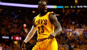 LeBron James (SF/PF, Cleveland Cavaliers) - Rating: 95