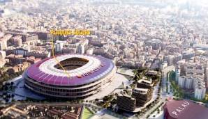 Das umgebaute Stadion soll seinen "offenen, mediterranen Charakter mit breiten Terrassen" beibehalten, eine Kapazität von 110.000 Plätzen soll erreicht werden, Mitglieder-Plätze werden überdacht, VIP-Logen vergrößert und E-Auto-Ladestationen sowie ...