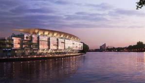 Der Verein präsentierte Entwürfe für einen großräumigen Umbau: Die Fassade an der Themse wird neu erstrahlen ...