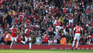 PLATZ 5: FC Arsenal (Fußball/England) - 43,34 Millionen Follower