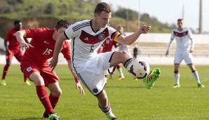 ZM Jannis Kübler (Karlsruher SC): Der Kapitän der Karlsruher B-Junioren kam bisher zu 7 Einsätzen in der Nationalmannschaft. Im Zentrum ist er der Abräumer vor der Viererkette