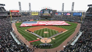 Guaranteed Rate Field in Chicago: Die Heimat der White Sox, früher als "Comiskey Park" bekannt, findet sich im Süden Chicagos