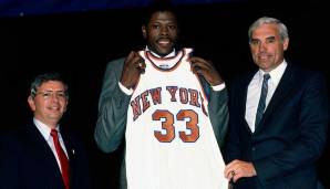 PATRICK EWING (New York Knicks im Jahr 1986) - Stats: 20,0 Punkte, 9,0 Rebounds und 2,1 Blocks bei 47,4 Prozent aus dem Feld in 35,4 Minuten (50 Spiele)