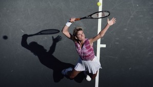 DAMEN - Platz 5: Chris Evert (USA), 18 Titel, 2 Mal Australian Open, 7 Mal French Open, 3 Mal Wimbledon, 6 Mal US Open