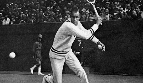 HERREN - Platz 8: Bill Tilden (USA), 10 Titel, 3 Mal Wimbledon, 7 Mal US Open