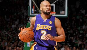 PLATZ 24: Derek Fisher (1996 - 2014) - 1.287 Spiele für die Lakers, Warriors, Jazz, Thunder und Mavericks.