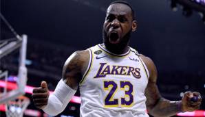 PLATZ 24 : LeBron James (noch aktiv) – 1.287 Spiele für die Cavaliers, Heat und Lakers - Stand: 4. Februar 2021.