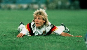 Platz 5: Jürgen Klinsmann (1987-1998): 47 Tore in 108 Länderspielen