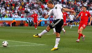 Platz 4: Lukas Podolski (2004-2017): 49 Tore in 130 Länderspielen