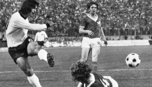 Platz 2: Gerd Müller (1966-1974): 68 Tore in 62 Länderspielen
