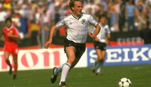 Platz 7: Karl-Heinz Rummenigge (1976-1986): 45 Tore in 95 Länderspielen