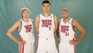 PLATZ 3: Yao Ming, 229 cm, Houston Rockets: Der Chinese wurde regelmäßig All-Star und hätte wohl eine noch größere Karriere vor sich gehabt, wenn er nicht so oft von Verletzungen geplagt gewesen wäre.