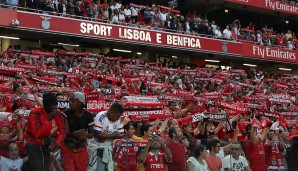 Platz 27: SL Benfica mit 152,1 Millionen Euro Umsatz (Im Vorjahr nicht unter den Top 30)