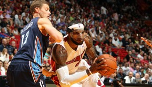 61 Punkte: LEBRON JAMES (Miami Heat) im März 2014 gegen die Charlotte Bobcats