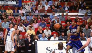 60 Punkte: ALLEN IVERSON (Philadelphia 76ers) im Februar 2005 gegen die Orlando Magic