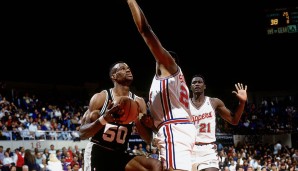 71 Punkte: DAVID ROBINSON (San Antonio Spurs) im April 1994 gegen die L.A. Clippers