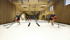 Zwei Skate Mills sorgen etwa für die Möglichkeit, auch ohne Eis unter den Kufen trainieren zu können
