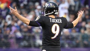 Kicker, AFC: Justin Tucker, Baltimore Ravens