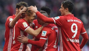 Platz 4: Bayern München mit 592 Mio. Euro Umsatz (Vorjahr: Platz 5, 474 Mio. Euro Umsatz)