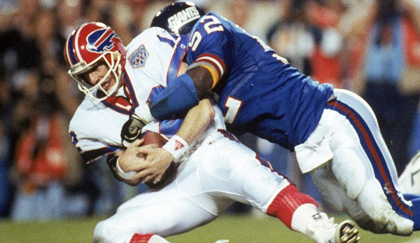 1990: Buffalo Bills - New York Giants 19:20. Die Bills um Jim Kelly und Andre Reed dagegen standen ein Jahr später trotz Top-Offense mit leeren Händen da. Die Giants, angetrieben von Lawrence Taylor, stoppten Buffalos gefürchtete Offensive